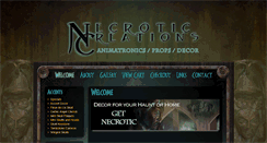 Desktop Screenshot of necroticcreations.com